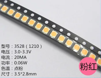 New Arrival Time-limited Led Diode 6000pcs 3528/1210 Pink Smd/smt Plcc-2 Light-emitting Ultra Bright Diodes free Shipping 
New Arrival Time-limited Led Diode 6000pcs 3528/1210 Pink Smd/smt Plcc-2 Light-emitting Ultra Bright Diodes free Shipping