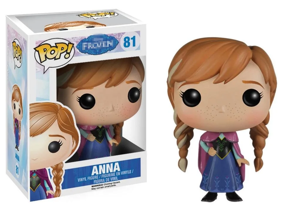 Official Funko pop Anna Vinyl Action Figure Collectible Model Toy with Original Box
Official Funko pop Anna Vinyl Action Figure Collectible Model Toy with Original Box