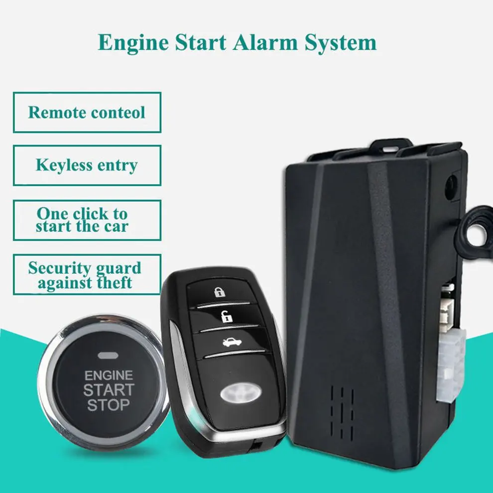 Partol Smart Key PKE Car Alarm Passive Keyless Entry Car System Engine Start Stop Push Button Remote Starter Shock Sensor X5
Partol Smart Key PKE Car Alarm Passive Keyless Entry Car System Engine Start Stop Push Button Remote Starter Shock Sensor X5