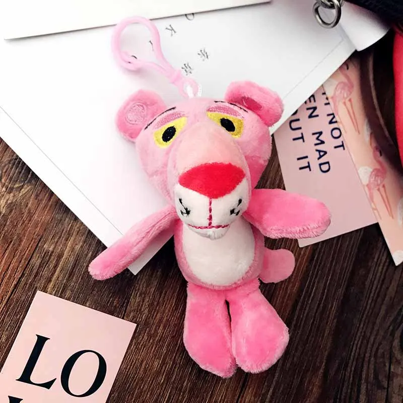 Cartoon Cute Animal Anime Pink Panther Keychain Rabbit Fur Ball Pom Pom Key Rings Bells Key Chains Women Car Bag Charms Pendant
Cartoon Cute Animal Anime Pink Panther Keychain Rabbit Fur Ball Pom Pom Key Rings Bells Key Chains Women Car Bag Charms Pendant