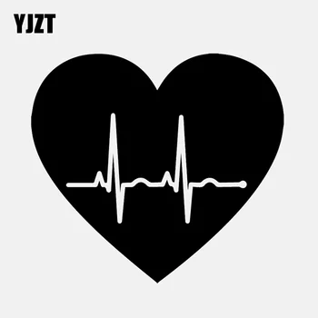 YJZT 14.3CM*13CM Love Nurse Doctor Heartbeat Vinyl Motorcycle Black/Silver Car Sticker C22-1274
YJZT 14.3CM*13CM Love Nurse Doctor Heartbeat Vinyl Motorcycle Black/Silver Car Sticker C22-1274