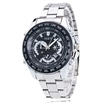 Luxury Brand Full Stainless Steel Analog Display Date Men's Quartz Watch Business Watch Hot Design Sports Wrist watches For Men
Luxury Brand Full Stainless Steel Analog Display Date Men's Quartz Watch Business Watch Hot Design Sports Wrist watches For Men