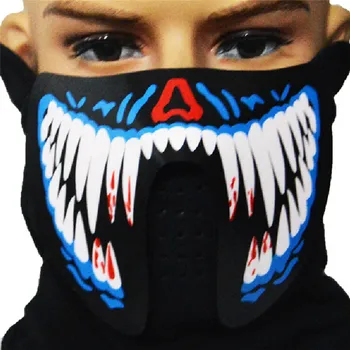 6Styles Waterproof LED Luminous Flashing Half Face Mask Light Up Dance Halloween Cosplay Party Event Masks
6Styles Waterproof LED Luminous Flashing Half Face Mask Light Up Dance Halloween Cosplay Party Event Masks