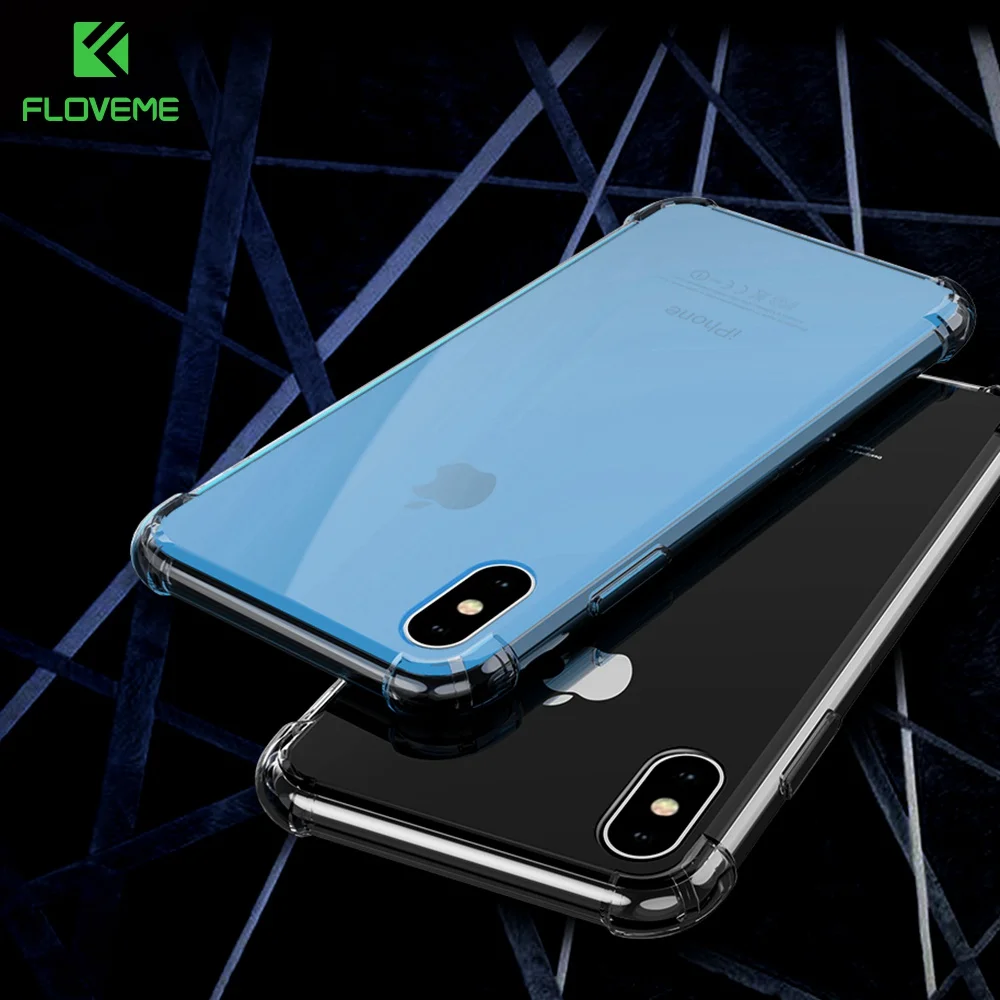 FLOVEME Anti Knock Soft TPU Case For iPhone X 8 7 Plus 6 6S Plus Transparent Protective Cover For iPhone X 8 7 6 Plus Shells
FLOVEME Anti Knock Soft TPU Case For iPhone X 8 7 Plus 6 6S Plus Transparent Protective Cover For iPhone X 8 7 6 Plus Shells
