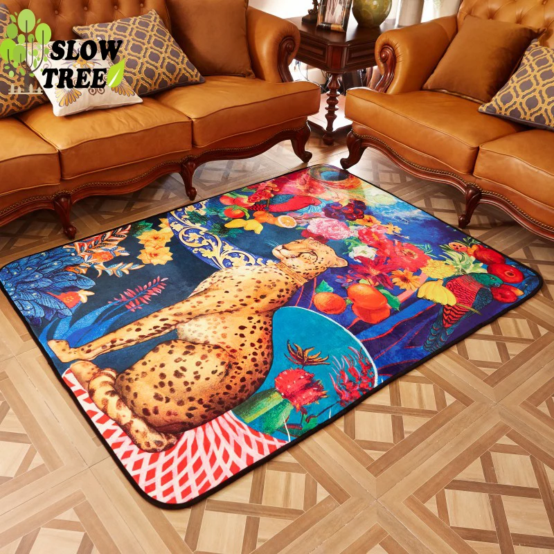 Slow Tree European Ferrets Velvet Carpet and Rug for Livingrooom Natural Latex Floor Mat Home Non-slip Washable Bedside Blanket
Slow Tree European Ferrets Velvet Carpet and Rug for Livingrooom Natural Latex Floor Mat Home Non-slip Washable Bedside Blanket