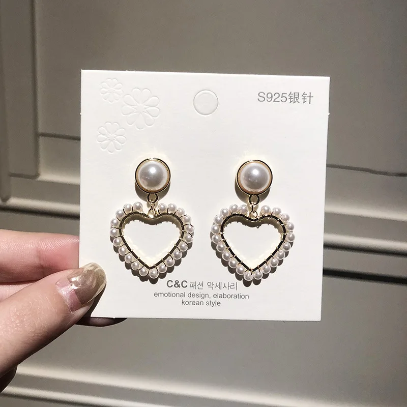 2019 New Arrival Simulated-pearl Trendy Heart Women Dangle Earrings Personality Love Earrings Bohemian Drop Earrings
2019 New Arrival Simulated-pearl Trendy Heart Women Dangle Earrings Personality Love Earrings Bohemian Drop Earrings