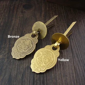 Brass Handles Vintage Dragon and Phoenix Furniture Door Pull Handle Cabinet Dresser Drawer Knobs Handle,7.2*3.5cm,4Sets
Brass Handles Vintage Dragon and Phoenix Furniture Door Pull Handle Cabinet Dresser Drawer Knobs Handle,7.2*3.5cm,4Sets