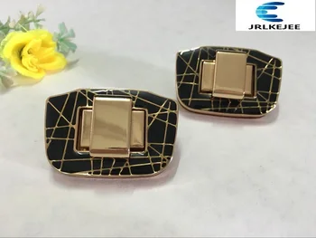 Free shipping bag lock high-grade bright gold black handbags hardware accessories diy leather twist lock
Free shipping bag lock high-grade bright gold black handbags hardware accessories diy leather twist lock