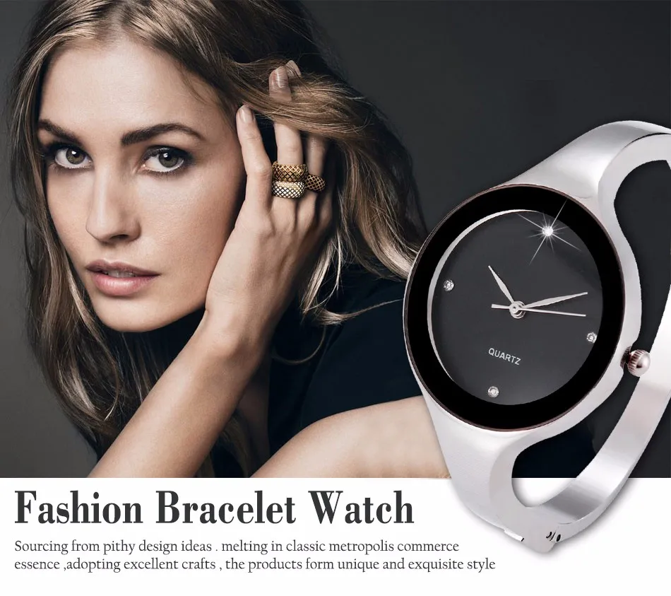 GEEKTHINK Luxury Brand Fashion Quartz Watch Women Ladies Stainless Steel Bracelet Watches Casual Clock Female Dress Gift Relogio 6