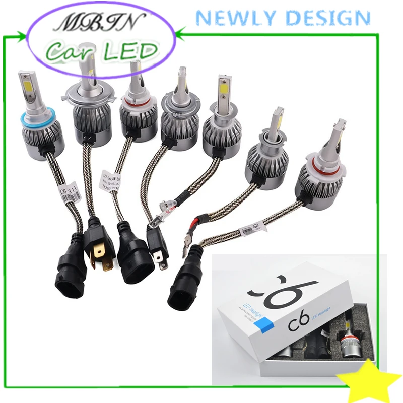 Large quantity link C6 H1/H3/H7/H8/H11/9005/9006/880/881/H4 9004 9007 H13 LED COB Headlight 36W 3800lm 6000K Driving/Fog Bulb
Large quantity link C6 H1/H3/H7/H8/H11/9005/9006/880/881/H4 9004 9007 H13 LED COB Headlight 36W 3800lm 6000K Driving/Fog Bulb