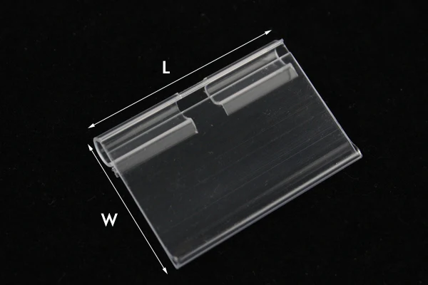 Flip Up Label Holder For T-end Hook Clear Pvc Advertising Front Tag Card Swing Sign Scan Hooks Wire Displays Shelf Edge Fencing
Flip Up Label Holder For T-end Hook Clear Pvc Advertising Front Tag Card Swing Sign Scan Hooks Wire Displays Shelf Edge Fencing