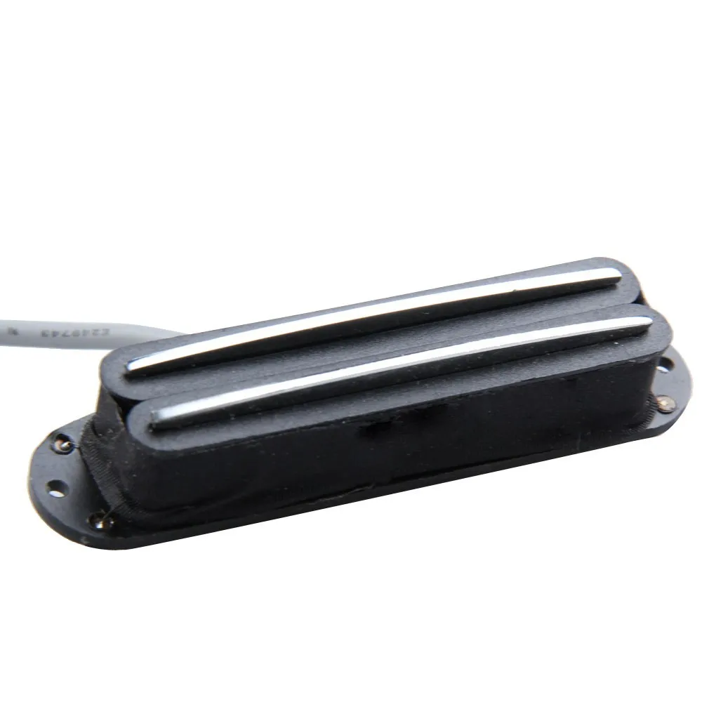 Lightweight and High Quality Dual Hot Rail Single Coil Humbucker Pickup 4 Wire for Electric Guitar
Lightweight and High Quality Dual Hot Rail Single Coil Humbucker Pickup 4 Wire for Electric Guitar