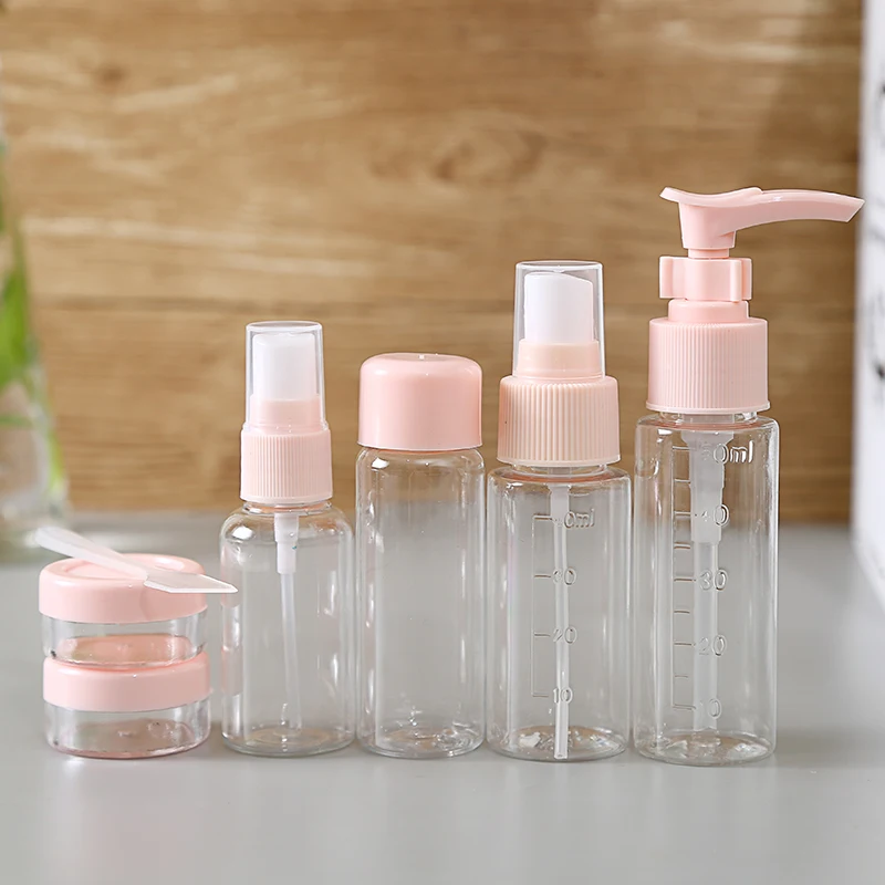 7pcs/set Travel Refillable Bottles Skin Care Lotion Bottle jars Containers spray bottle and pump bottle
7pcs/set Travel Refillable Bottles Skin Care Lotion Bottle jars Containers spray bottle and pump bottle