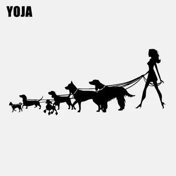 YOJA 88CM*37.4CM Wall Stickers Lady With The Dog Animal PVC Home Art Decal PVC W3-353
YOJA 88CM*37.4CM Wall Stickers Lady With The Dog Animal PVC Home Art Decal PVC W3-353