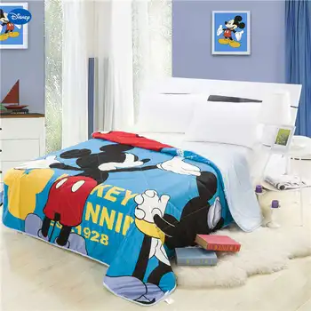 Disney Mickey Mouse Blanket Quilts Comforter Bedding Cotton Fabric Babies Boys Kid Bed Cover Coverlet Cartoon Bedroom Decor
Disney Mickey Mouse Blanket Quilts Comforter Bedding Cotton Fabric Babies Boys Kid Bed Cover Coverlet Cartoon Bedroom Decor