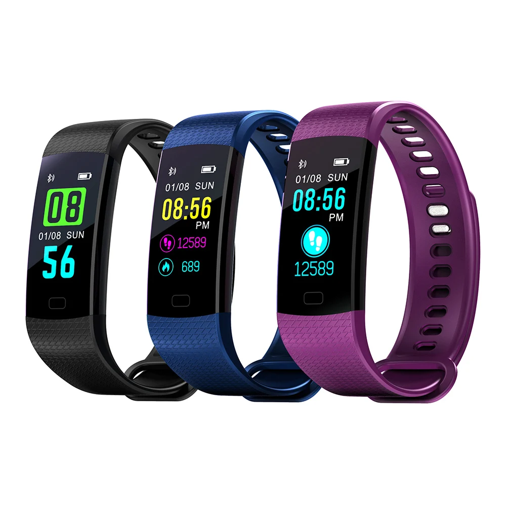 Y5 Smart Band Watch Color Screen Wristband Heart Rate Activity Fitness tracker Smart Electronics Bracelet VS Xiaomi Miband 2
Y5 Smart Band Watch Color Screen Wristband Heart Rate Activity Fitness tracker Smart Electronics Bracelet VS Xiaomi Miband 2