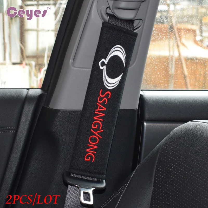 Seat Belt Cover Pure Cotton Car Styling Case For Ssangyong Kyron Rexton Korando Actyon Emblem Accessories Car-Styling 2pcs/lot
Seat Belt Cover Pure Cotton Car Styling Case For Ssangyong Kyron Rexton Korando Actyon Emblem Accessories Car-Styling 2pcs/lot