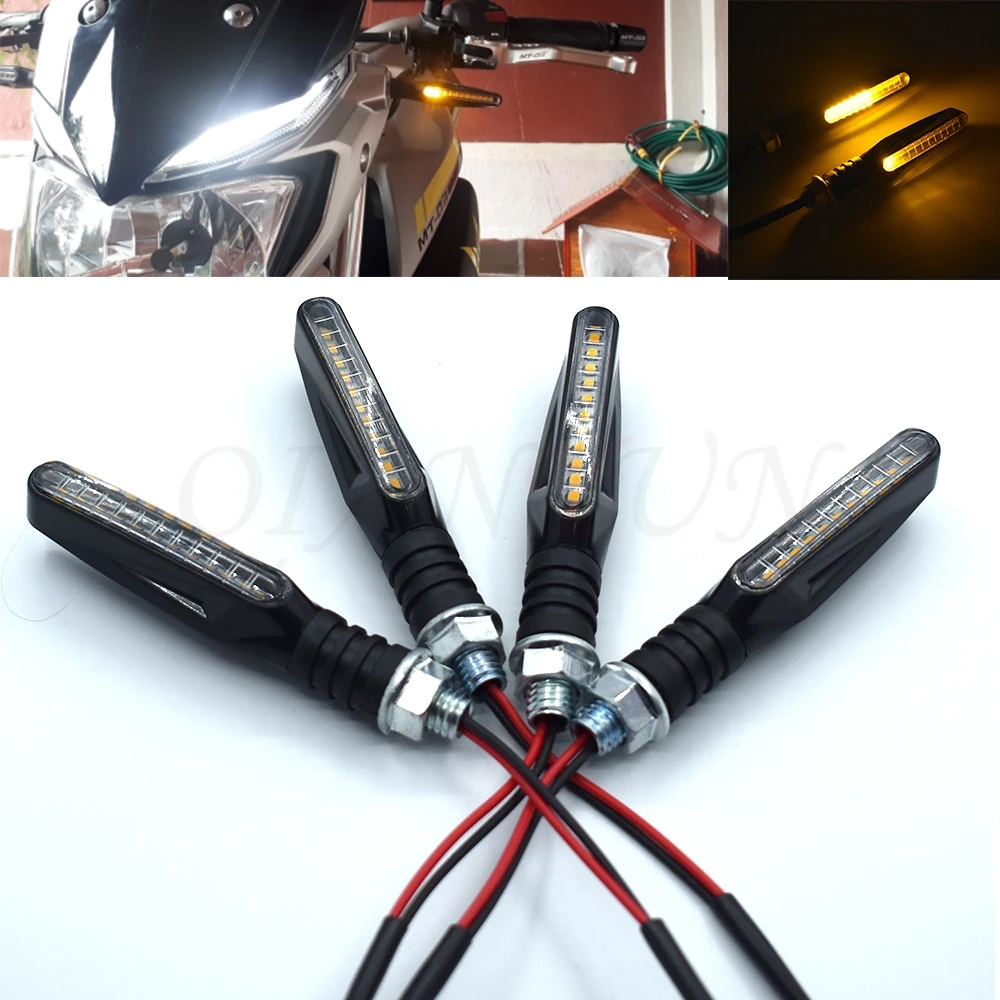Universal Motorcycle LED Flexible Flow Steering Signal Indicator Amber Light for SUZUKI GSXR 1000 600 750 GSXR1000 GSXR600 GSXR7
Universal Motorcycle LED Flexible Flow Steering Signal Indicator Amber Light for SUZUKI GSXR 1000 600 750 GSXR1000 GSXR600 GSXR7