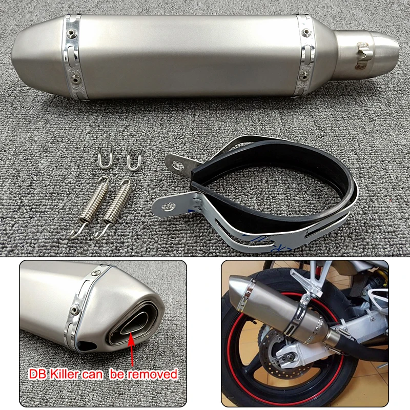 Exhaust Motorcycle Accessories Motocross motos Modify Exhaust Muffler 51mm Universal for cafe recer KTM Kawasaki Z750 MT 07 Z900
Exhaust Motorcycle Accessories Motocross motos Modify Exhaust Muffler 51mm Universal for cafe recer KTM Kawasaki Z750 MT 07 Z900
