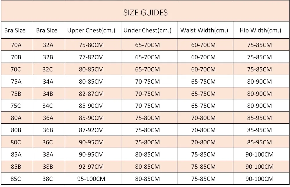 SIZE CHART1