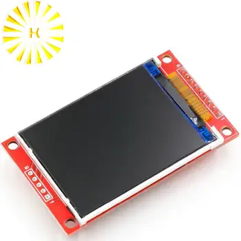 2.2 Inch 240*320 Dots SPI TFT LCD Serial Port Module Display ILI9341 5V / 3.3V 2.2'' 240x320 for Arduino Diy Connector
2.2 Inch 240*320 Dots SPI TFT LCD Serial Port Module Display ILI9341 5V / 3.3V 2.2'' 240x320 for Arduino Diy Connector
