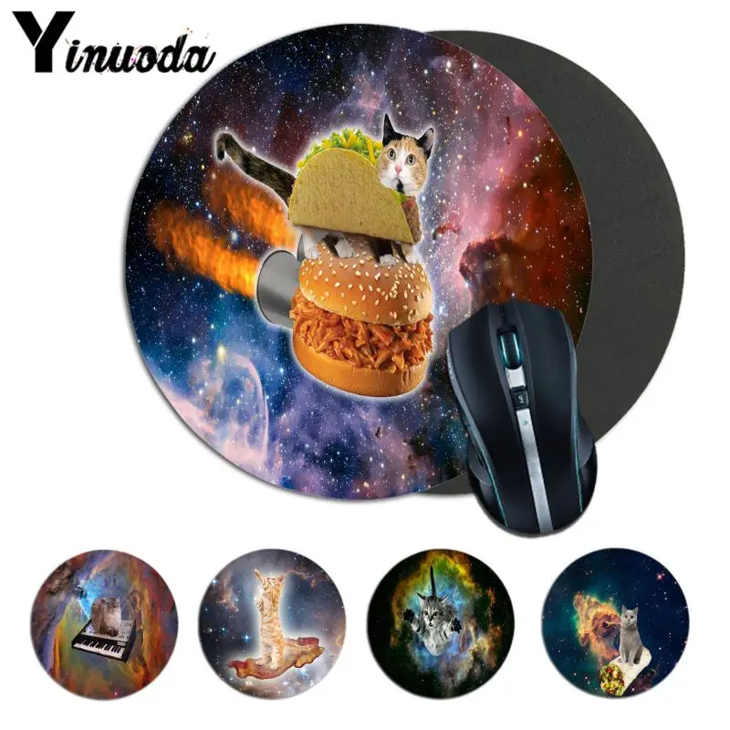 Yinuoda Beautiful Anime Funny Lovely Space Cats Mousepads gamer gaming Mouse pads Cheapest Round Gaming Pad Mouse Gamer
Yinuoda Beautiful Anime Funny Lovely Space Cats Mousepads gamer gaming Mouse pads Cheapest Round Gaming Pad Mouse Gamer