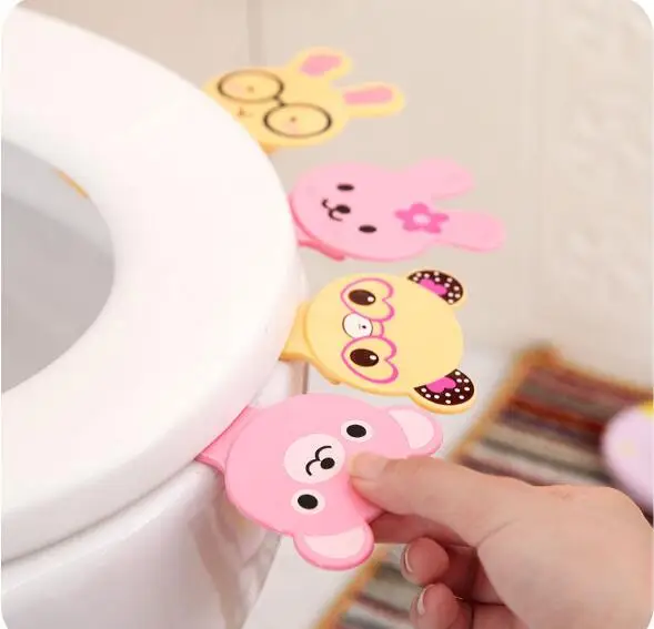 1PC Creative Leaf portable toilets lid handle sticker prevent hands dirty Toilet cover lifter random style bathroom hooks LF 199
1PC Creative Leaf portable toilets lid handle sticker prevent hands dirty Toilet cover lifter random style bathroom hooks LF 199