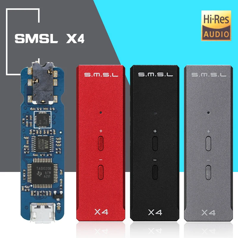 SMSL x4 tas1028b wm8524g mr690pa Micro USB ЦАП Портативный цифровой ОТК Усилители для наушников