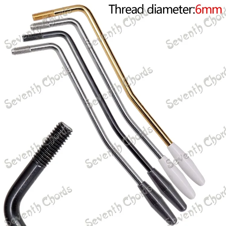 Screw-in Tremolo Arm Whammy Bar for Electric Guitar - Thread diameter 6MM (M6) - Chrome - Black - Gold for choose
Screw-in Tremolo Arm Whammy Bar for Electric Guitar - Thread diameter 6MM (M6) - Chrome - Black - Gold for choose