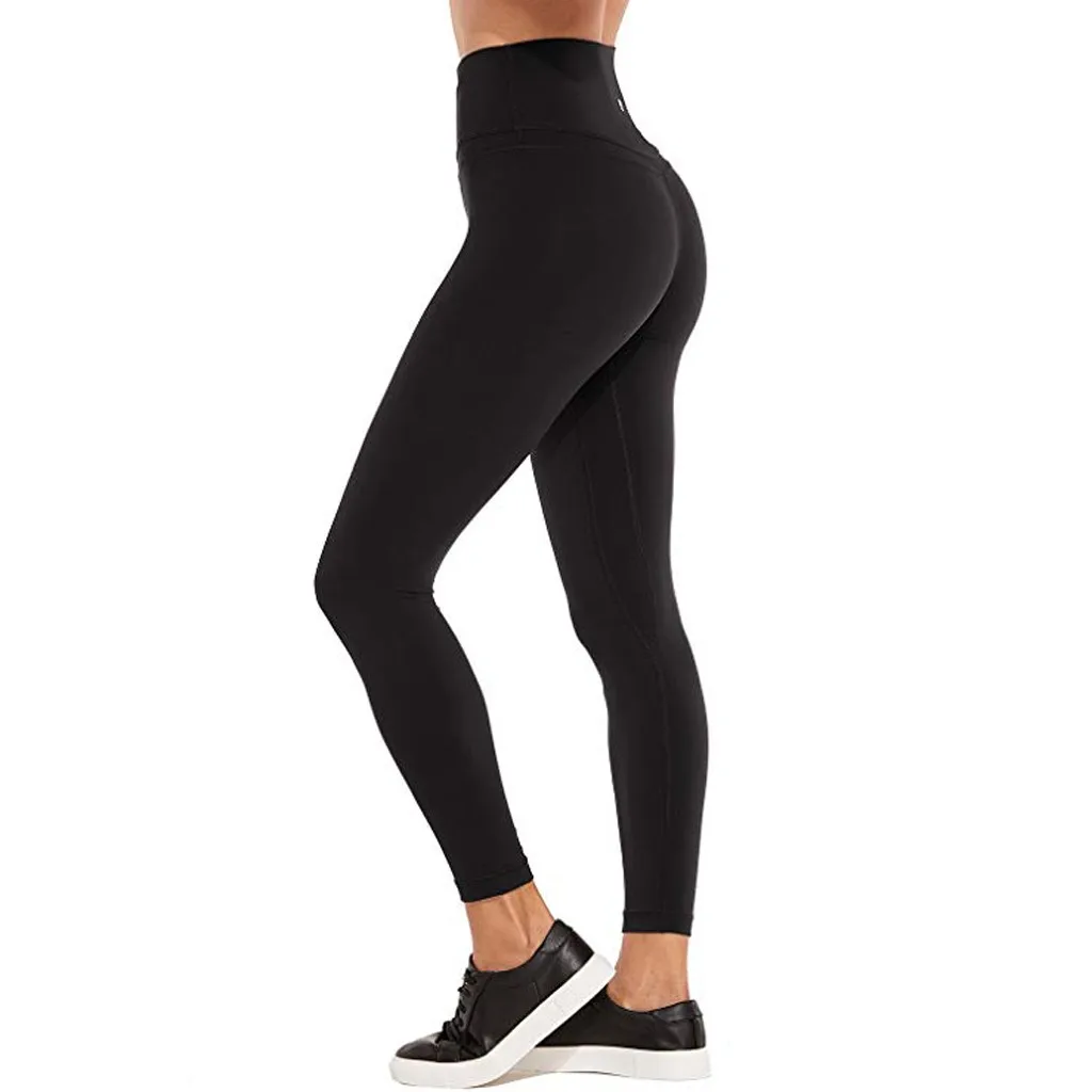 Women's Leggings New Fashion Pants High Waist Elastic Waist Fitness Pants Solid White Black Leggings Activewear Trousers
Women's Leggings New Fashion Pants High Waist Elastic Waist Fitness Pants Solid White Black Leggings Activewear Trousers