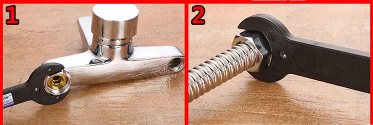 Home kitchen Faucet Repair Tool Set Multi - Function Wrench Sleeve Faucet Spool Nozzle Hose Installation Disassembly Home kitchen Faucet Repair Tool Set Multi - Function Wrench Sleeve Faucet Spool Nozzle Hose Installation Disassembly