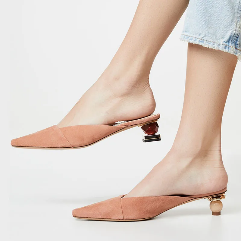 Pink Suede Women Pointed Toe Pumps Light Blue Formal Dress Party Mules Shoes Fashion Black 5cm Strange High Heels Wedding Shoes
Pink Suede Women Pointed Toe Pumps Light Blue Formal Dress Party Mules Shoes Fashion Black 5cm Strange High Heels Wedding Shoes