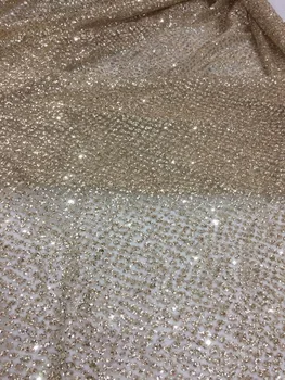 Glitter Mesh Fabric For Clothes Cheap African Lace High Quality Embroidery Lace Fabric
Glitter Mesh Fabric For Clothes Cheap African Lace High Quality Embroidery Lace Fabric