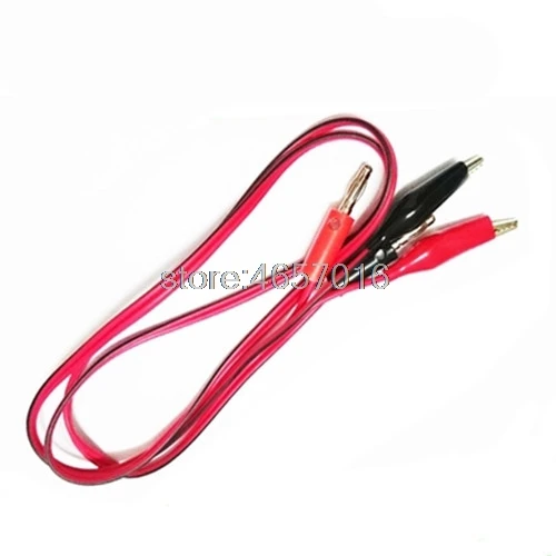 New Best Price 1M Probe Tips Fully Insulated Electrical Device Test Lead Clip To Banana Plug Probe Cable For Multimeter