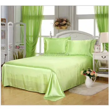 Luxury Smooth Soft Silky Home Hotel Satin Twin/Full/Queen/King Size Flat Sheet Bed Cover Solid Color Light Green Flounce Edge
Luxury Smooth Soft Silky Home Hotel Satin Twin/Full/Queen/King Size Flat Sheet Bed Cover Solid Color Light Green Flounce Edge