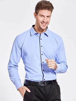 DAVYDAISY 2019 New Arrival Men Shirt Long Sleeve Twill Solid Dress Business Shirt Man Formal Shirts camisa masculina DS277
DAVYDAISY 2019 New Arrival Men Shirt Long Sleeve Twill Solid Dress Business Shirt Man Formal Shirts camisa masculina DS277
