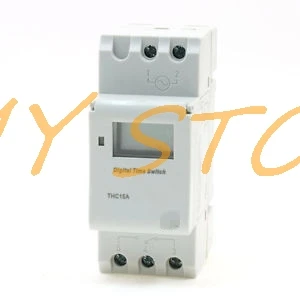 

Din Rail Digital Programmable Timer Time Relay Switch 16A 12VDC 24VDC 48VDC 110VAC 220VAC 16A TP8A16 THC15A AHC15A