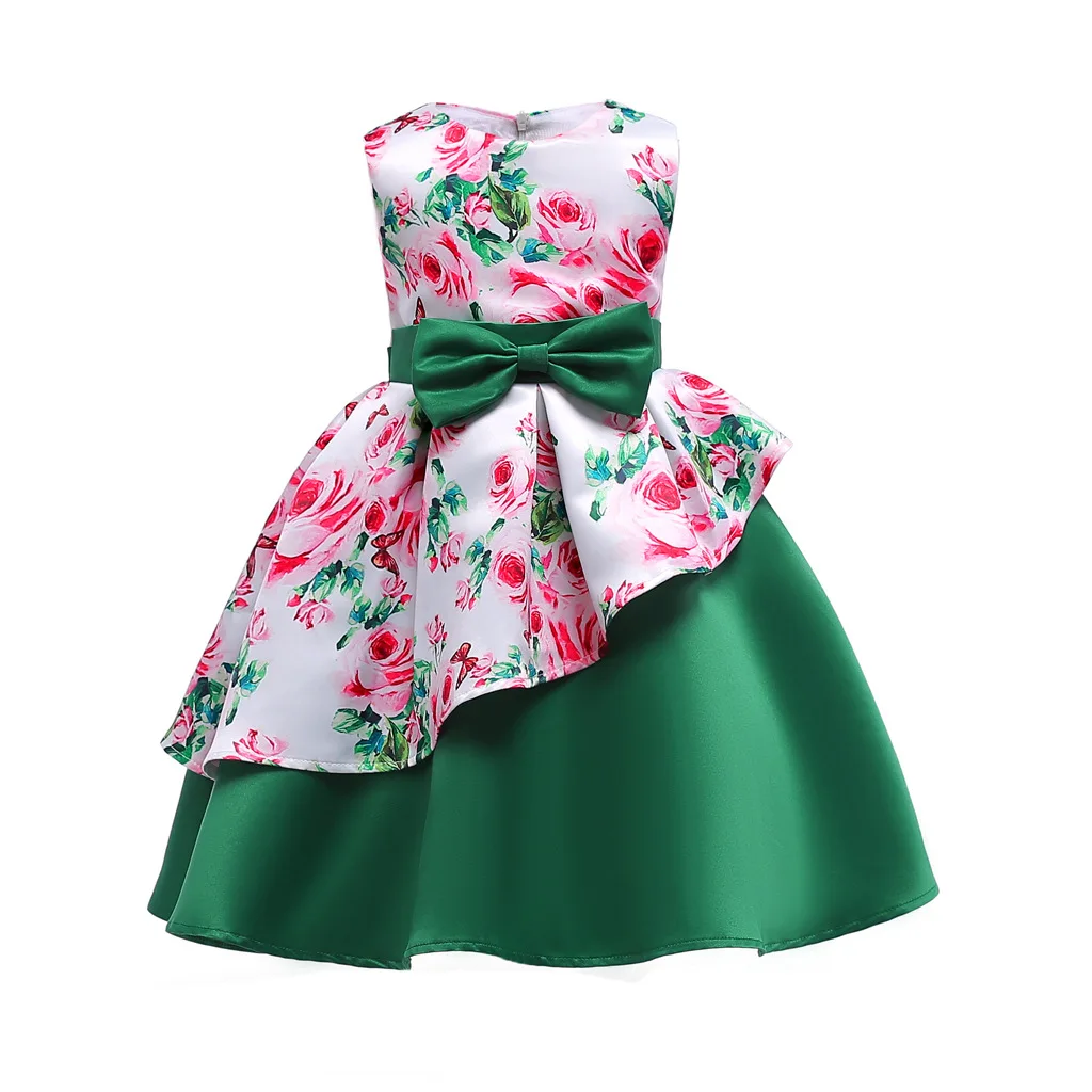 Girl Party Dress Green Dress 2018 Summer Irregular Floral Long Bow Kids Teen Tunic Party Girl Princess Evening Christmas Dress
Girl Party Dress Green Dress 2018 Summer Irregular Floral Long Bow Kids Teen Tunic Party Girl Princess Evening Christmas Dress