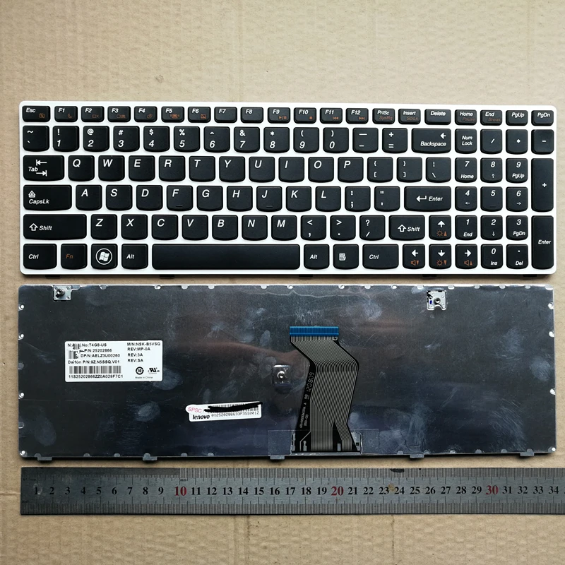 New IBM Lenovo IdeaPad P580 P585 N580 N581 N585 N586 G580 Z580 Keyboard Russian
