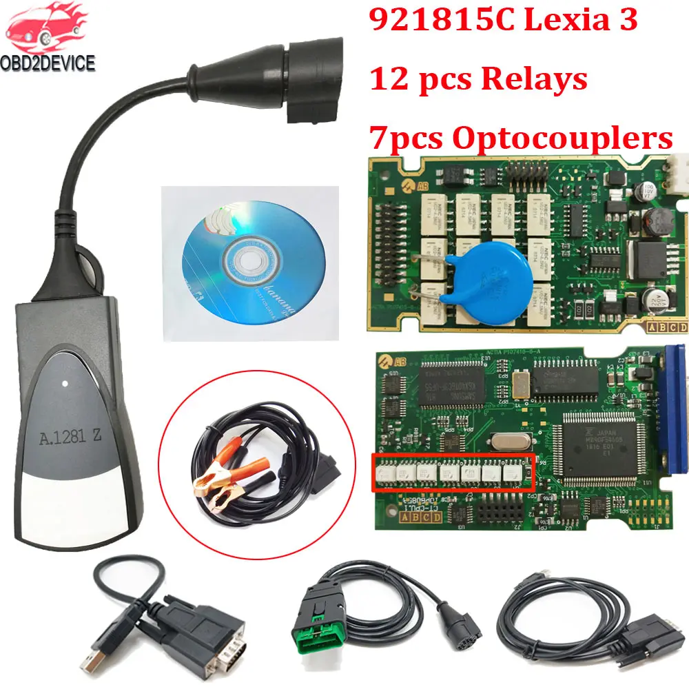 Best Lexia 3 Full Chip Lexia3 V48/V25 Newest Diagbox V7.83 Lite Version Lexia 3 PP2000 Firmware 921815C OBD2 Car Diagnostic Tool
Best Lexia 3 Full Chip Lexia3 V48/V25 Newest Diagbox V7.83 Lite Version Lexia 3 PP2000 Firmware 921815C OBD2 Car Diagnostic Tool