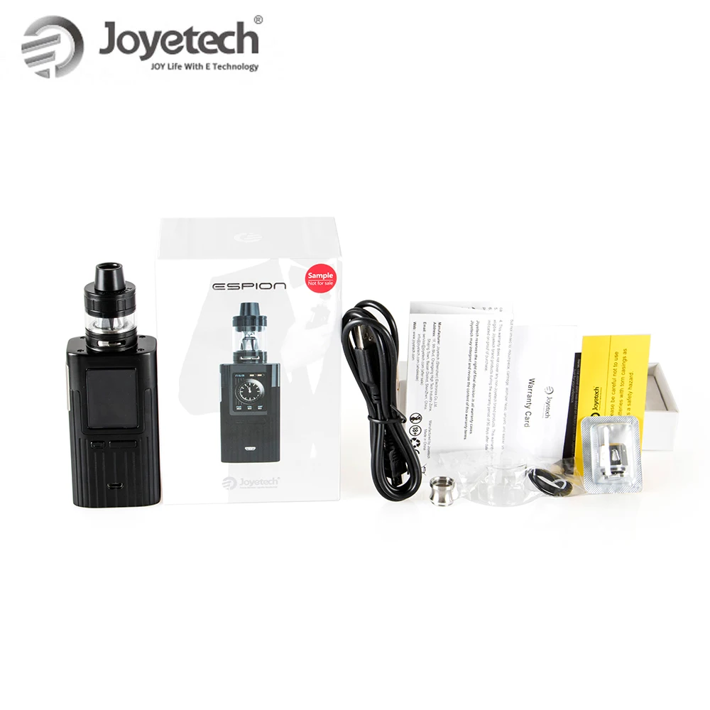 Original 200W Joyetech ESPION kit With ProCore X Atomizer 510 Thread with Proc1 and ProC1-S Coil head Vape kit E Cigarette
Original 200W Joyetech ESPION kit With ProCore X Atomizer 510 Thread with Proc1 and ProC1-S Coil head Vape kit E Cigarette