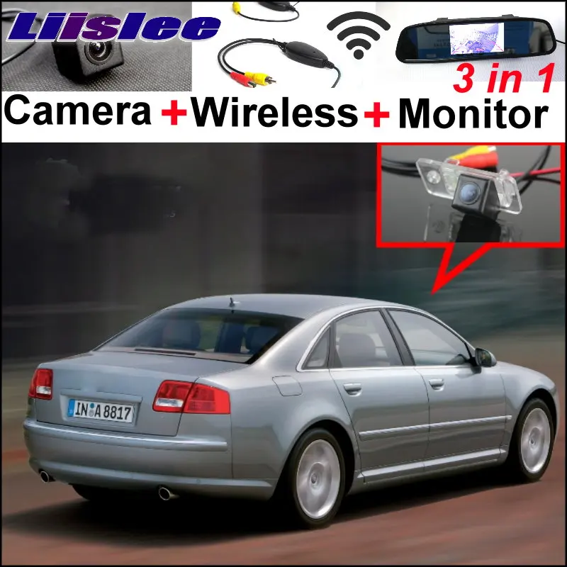 Liislee 3in1 Special WiFi Camera + Wireless Receiver + Mirror Monitor Easy DIY Parking System For Audi A8 / S8 2003~2007
Liislee 3in1 Special WiFi Camera + Wireless Receiver + Mirror Monitor Easy DIY Parking System For Audi A8 / S8 2003~2007