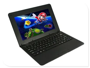 

10inch mini laptop netbook 1GB RAM 8GB Via 8880 dual core Cortex A9 with camera WIFI android 4.2 kids netbook