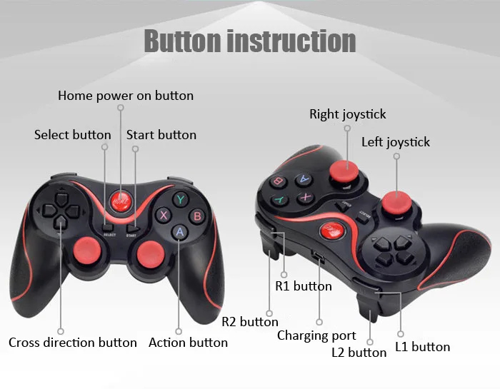 Terios T3 Wireless Bluetooth Gamepad (6)