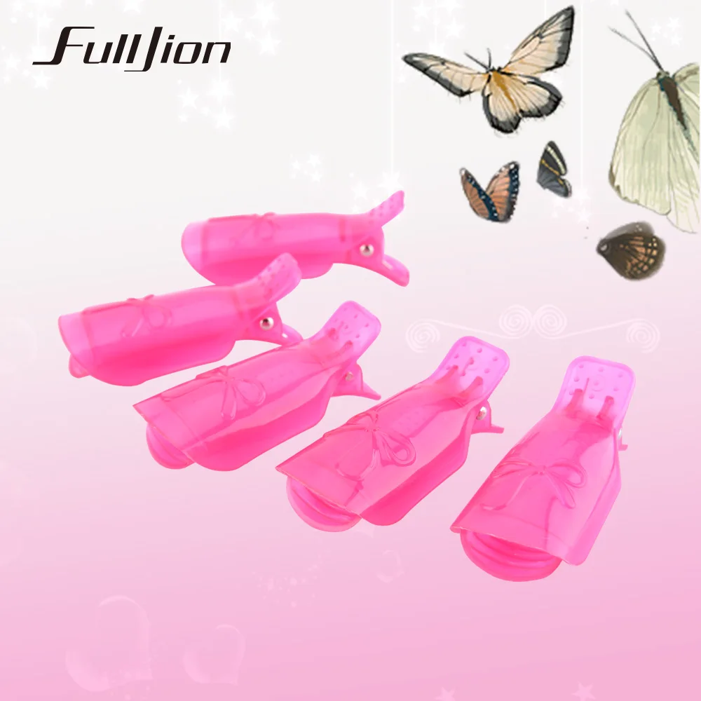 Fulljion 5 шт./компл. ногтей гель для снятия лака проливной дождь УФ лак Обертывания
