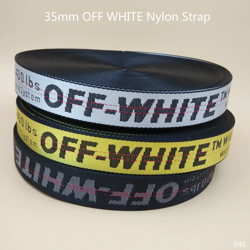 Nylon Fashion Webbing 3 Colors 6 Meters DIY Sewing Bags Streetwear Hiphop Brand Canvas Belts Long Style Letters Embroidery
Nylon Fashion Webbing 3 Colors 6 Meters DIY Sewing Bags Streetwear Hiphop Brand Canvas Belts Long Style Letters Embroidery
