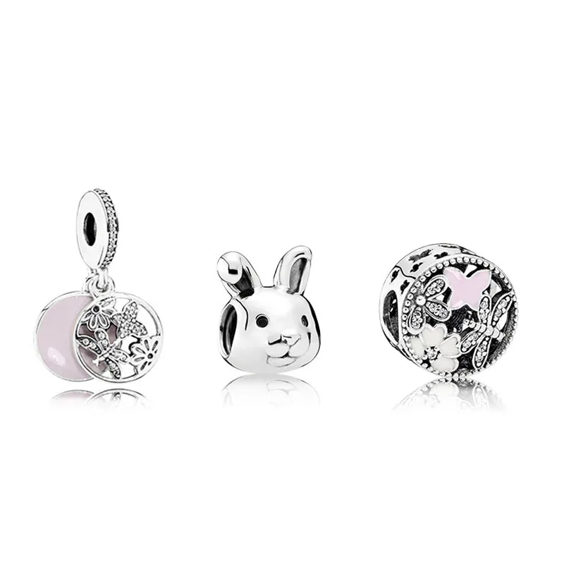 925 Sterling Silver Sets Butterfly & Rabbit Story Beads Fits European Style Charm Bracelets & Necklace for Women & Men Jewelry
925 Sterling Silver Sets Butterfly & Rabbit Story Beads Fits European Style Charm Bracelets & Necklace for Women & Men Jewelry