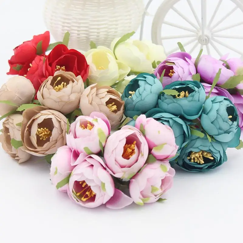 1/bundle Simulation bud silk flower bouquet headdress brooch DIY wreath materials bride holding flowers decorative flowers
1/bundle Simulation bud silk flower bouquet headdress brooch DIY wreath materials bride holding flowers decorative flowers