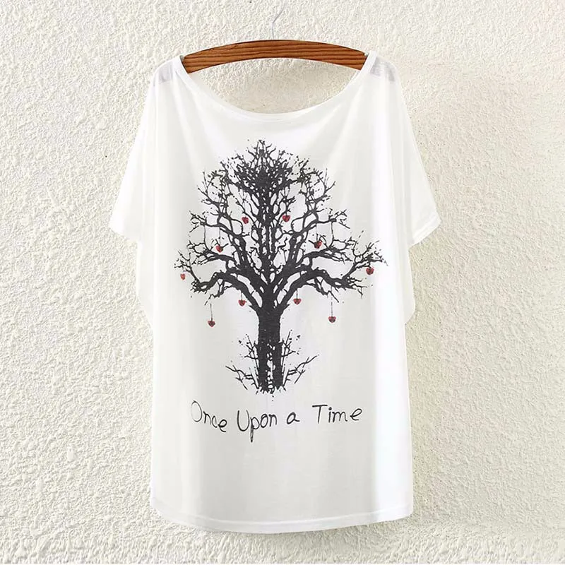 2017 Brand New Polyester T-Shirt Women Batwing Sleeve t-shirt o-neck Causal loose tree of Life t shirt Summer tops for women
2017 Brand New Polyester T-Shirt Women Batwing Sleeve t-shirt o-neck Causal loose tree of Life t shirt Summer tops for women