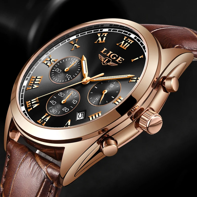 Men Watch Male Leather Roman numerals vintage style 2018 LIGE watch Quartz Watches Mens Brand Waterproof Sport Relogio Masculino
Men Watch Male Leather Roman numerals vintage style 2018 LIGE watch Quartz Watches Mens Brand Waterproof Sport Relogio Masculino